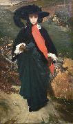 Lord Frederic Leighton Portrait of May Sartoris Sweden oil painting artist